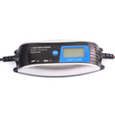 FOXSUR 6V/12V 7-stage Motorcycle LCD Intelligent Car Smart Battery Charger