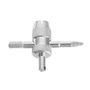 5pcs 4 Way Car Truck Tire Screwdriver Valve Stem Core Remover Installer Tool Repair Tools