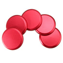 5 X Door Handle Exterior Push Button Cover Trim for JEEP Wrangler JK 4-Door 07-16