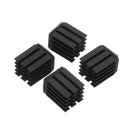 12PCS Black TMC2100 Stepper Motor Driver Cooling Heatsink With Back Glue For 3D Printer