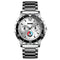 SKMEI 1482 Business Style Stainless Steel Luminous Pointer Quartz Watches Men Wrist Watch