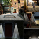 40 LED Solar Power Light PIR Motion Sensor Security Outdoor Garden Waterproof Wall Lamp