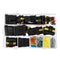240Pcs 1/2/3/4/5/6 Pins Car Way Waterproof Electrical Terminal Wire Connector Plug Fuses