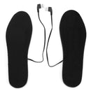 USB Charge Cuttable Electric Heated Insole Battery Powered Winter Heating Shoes Pads