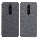 Bakeey Flip Shockproof Fabric Soft Silicone Edge Full Body Protective Case For Xiaomi Mi9T / Mi 9T Pro / Redmi K20 / Redmi K20 PRO