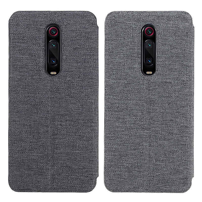 Bakeey Flip Shockproof Fabric Soft Silicone Edge Full Body Protective Case For Xiaomi Mi9T / Mi 9T Pro / Redmi K20 / Redmi K20 PRO