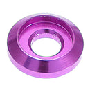10Pcs Aluminum Alloy Colorful M3 Washers Insulation Gasket Rings for Screws