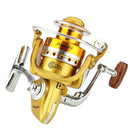 ZANLURE BE2000-5000 5.5:1 12+1BB Gapless Full Metal Spinning Reel Left/Right Hand Sea Fishing Reel