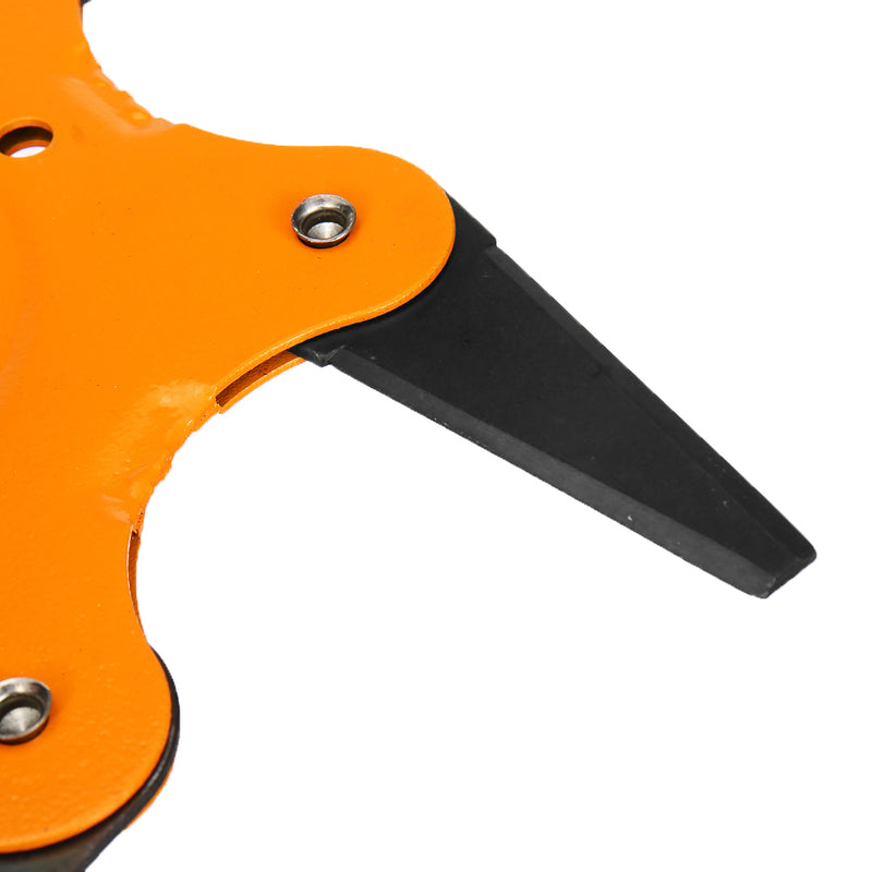 Upgrade Orange 6 Steel Blades Razor 65Mn Lawn Mower Eater Trimmer Head Grass Brush Cutter