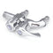 Wall Mount Single Cold Washing Machine Faucet 1/2'' Double Spouts 2 Handles Water Tap Garden Faucet Bathroom Bidet Faucet