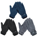 Mens Winter Suede Gloves Touch Screen Windproof Thermal Warm Outdoor Sport Skiing Gloves