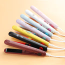 Global Voltage Portable Hair Straightener Steam Flat Iron Ceramic Tourmaline Hair Styling Tools