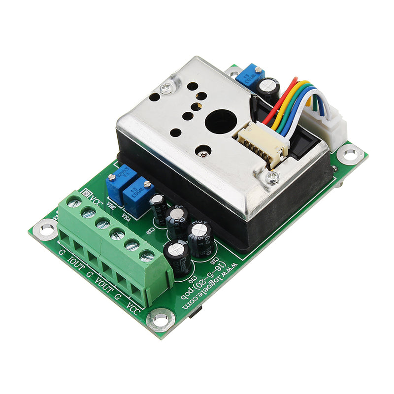 PM2.5 Detector Dust Transmitter High Precision Dust Sensor Module Dust Concentration 0-10V 4-20mA Ou