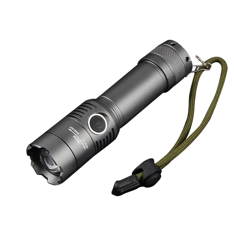 XANES 183-T6 T6 1000Lumens 3Modes Portable Brightness Tactical Zoomable LED Flashlight