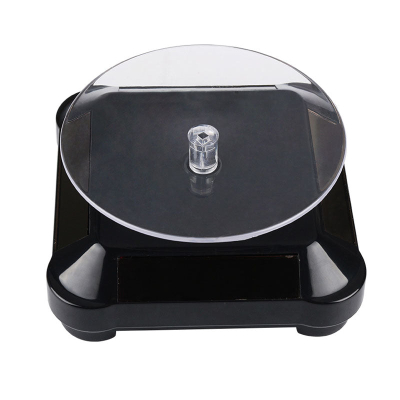 White/Black 360 Turntable Solar Rotary Table for SLA/DLP UV Resin 3D Printing Model Show