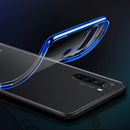 Bakeey Plating Shockproof Transparent Ultra-thin Soft TPU Protective Case for Xiaomi Redmi Note 8T