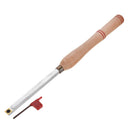 Drillpro Wood Turning Tool Wood Handle with Titanium Coated Wood Carbide Insert Cutter Square Shank Woodworking Tool