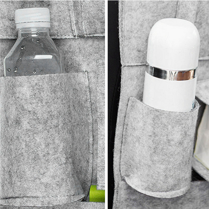 Auto Car Seat Back Hanging Multi-Pocket Storage Bag Organizer Holder Car Storage Box