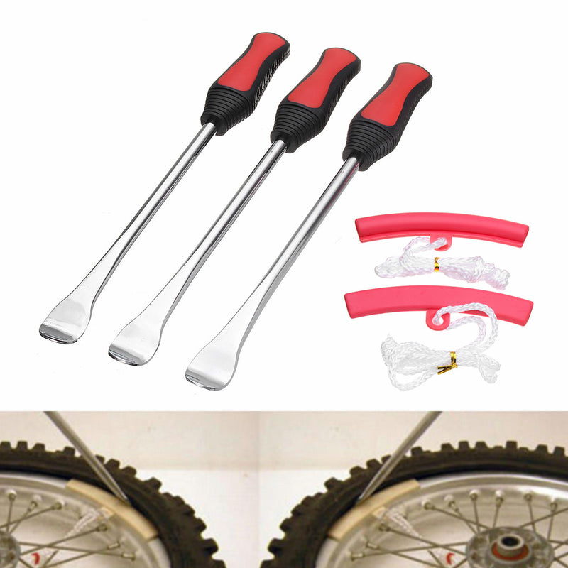 Wheel Lever Tool Spoon Tire Iron Change Wheel Rim Protector Motorcycle Bike