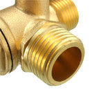Brass 3 Port Central Pneumatic Air Compressor Check Valve 444430mm