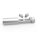 [True Wireless] TWS bluetooth Earphone Lightweigh Portable Stereo Headphones with Charging Box