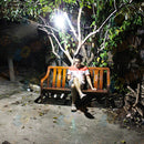 KM-7669 96 LEDs Outdoor Camping Double Sided Lighting Portable Emergency Flashlight 4400mAh Battery