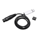 LUSTREON USB to DMX512 Interface Adapter Computer PC LED Stage Light Dimmer Controller