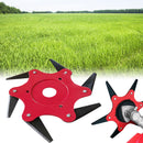 Trimmer Head with 6 Steel Razor Chain Grass Cutter For Lawn Mower