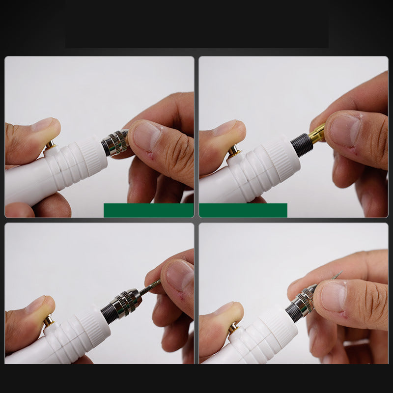 Minleaf ML-RT2 Electric Grinder Pen 4000-18000RPM Handheld Polishing Grinding Drilling Engraving Pen Ratory Tool