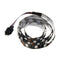 0.5M 1M Non-waterproof 15Pin SATA Magnetic RGB PC Case LED Strip Light + 17Keys Remote Control DC12V