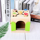 Wooden Montessori Practical Material Little Lock Box Kids Early Educational Toys
