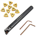 S20R-MWLNR08 (20x200mm) Lathe Turning Tool Boring Bar Holder With WNMG080404 Carbide Insert