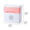 Wall-mounted Tissue Paper Container Box Holder Storage Organizer Shelf Bathroom Tissue Box