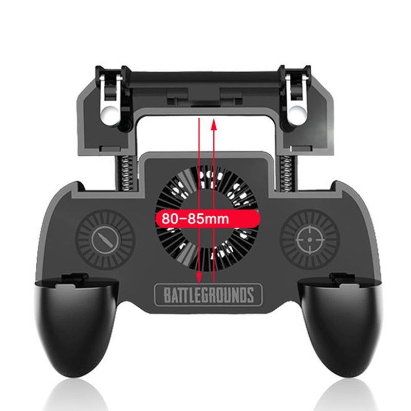 Game Pubg SR2 The 5 Generation Mobile Controller Trigger Shooter Game Handle 4 In 1 Mobile Power Cooling Fan 2000 / 4000mah