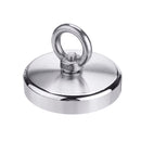 D90mm 400Kg Neodymium Recovery Magnet Strong Hook Diving Rope For Detecting Metal Treasure