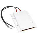 AC220V 60W 60 Degrees 77x62x6mm Insulated Ceramic PTC Element Heating Plate Liquid Aluminum Shell Heater
