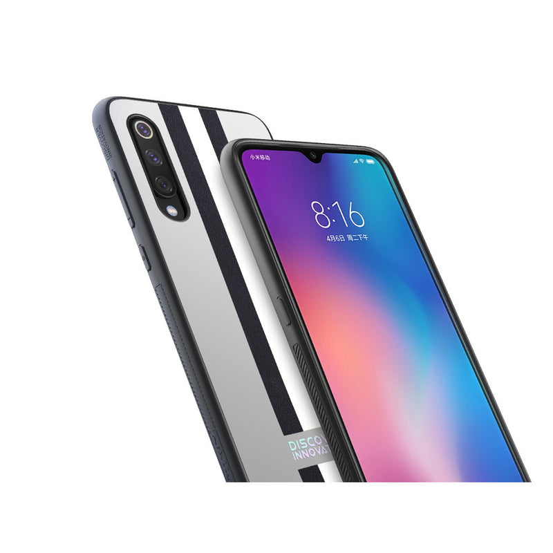 NILLKIN Reflective Stripe Shockproof Non-slip TPU Bumper Hard PC Protective Case for Xiaomi Mi 9 / Mi9 Transparent Edition