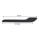 4 X Carbon Fiber Door Handle Car Decals Sticker 200 x 90mm For Tesla Model 3