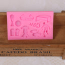 European Cup Football Silicone Fondant Soap 3D Cake Baking Mold Cupcake Jelly Candy Chocolate