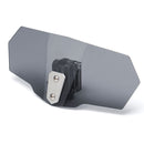 Motorcycle Adjustable Clip On Windshield Screen Extension Spoiler Wind Deflector Universal
