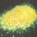 Yellow Glitter Powder Shining Iridescent Mixed Mermaid Luster Decoration Dust Eye Shadow