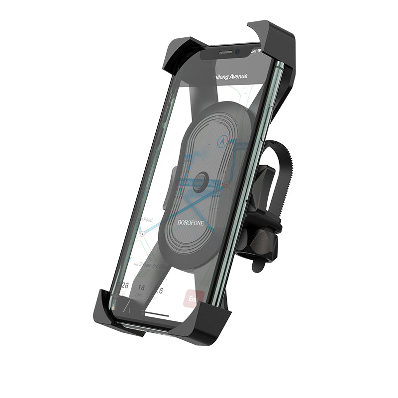 BOROFONE BH15 Bike Bicycle Motorbike Handlebar Phone Holder for 4.0-6.5 Inch Smart Phone