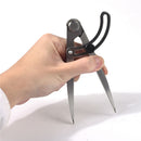 Drillpro 100/120/150mm Distance Between Gauge Painting Compasses Woodworking Edge Cutter Line Press Leather Tool
