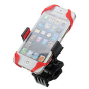 360 Rotating Motorcycle Bicycle Phone Bracket Shockproof Riding Silicone Holder