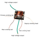 6Pcs 10KV High Frequency High Voltage Transformer Booster Coil Inverter