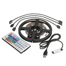 2x50CM + 2x100CM USB SMD5050 RGB LED Strip Light TV Backlight Bar Kit + Remote Control for DC5V