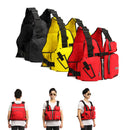 Universal 53x39x20cm Nylon Adult Adjustable Life Jacket Mulltifunctional Fishing Vest Jacket Tackle