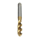 5Pcs M3 M4 M5 M6 M8 Titanium Coated HSS Screw Tap Metric Spiral Tap Drill