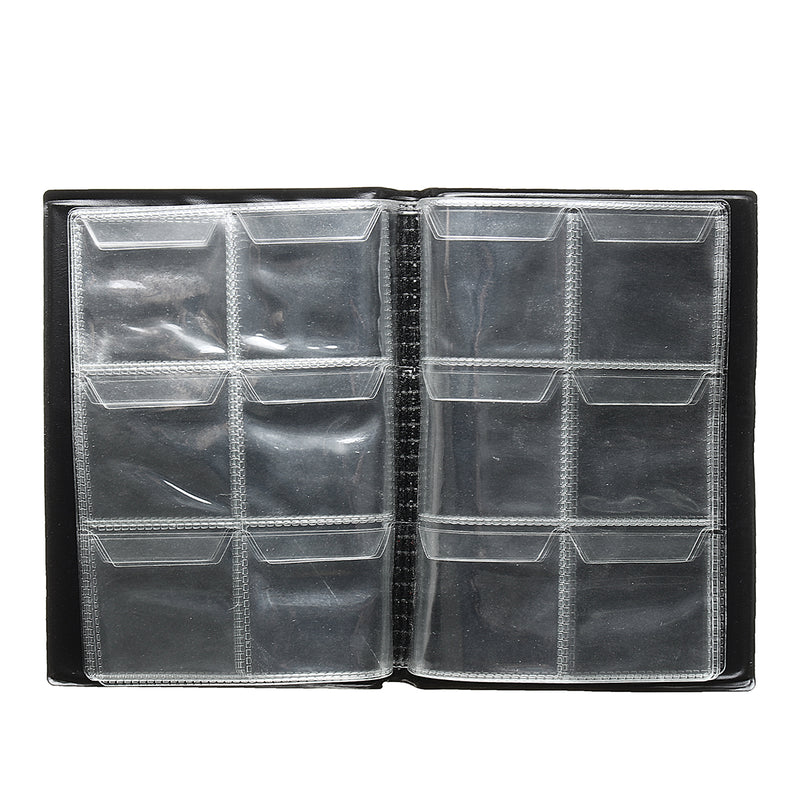 60 Square Silver Copper Coin within 35*35mm Book Location Collecting Desktop Box