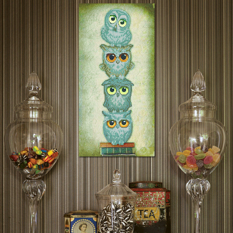 Cute Owl Animal 5D Diamond Paintings DIY Embroidery Cross Stitch Art & Diamond Paintings Tool Home Decor